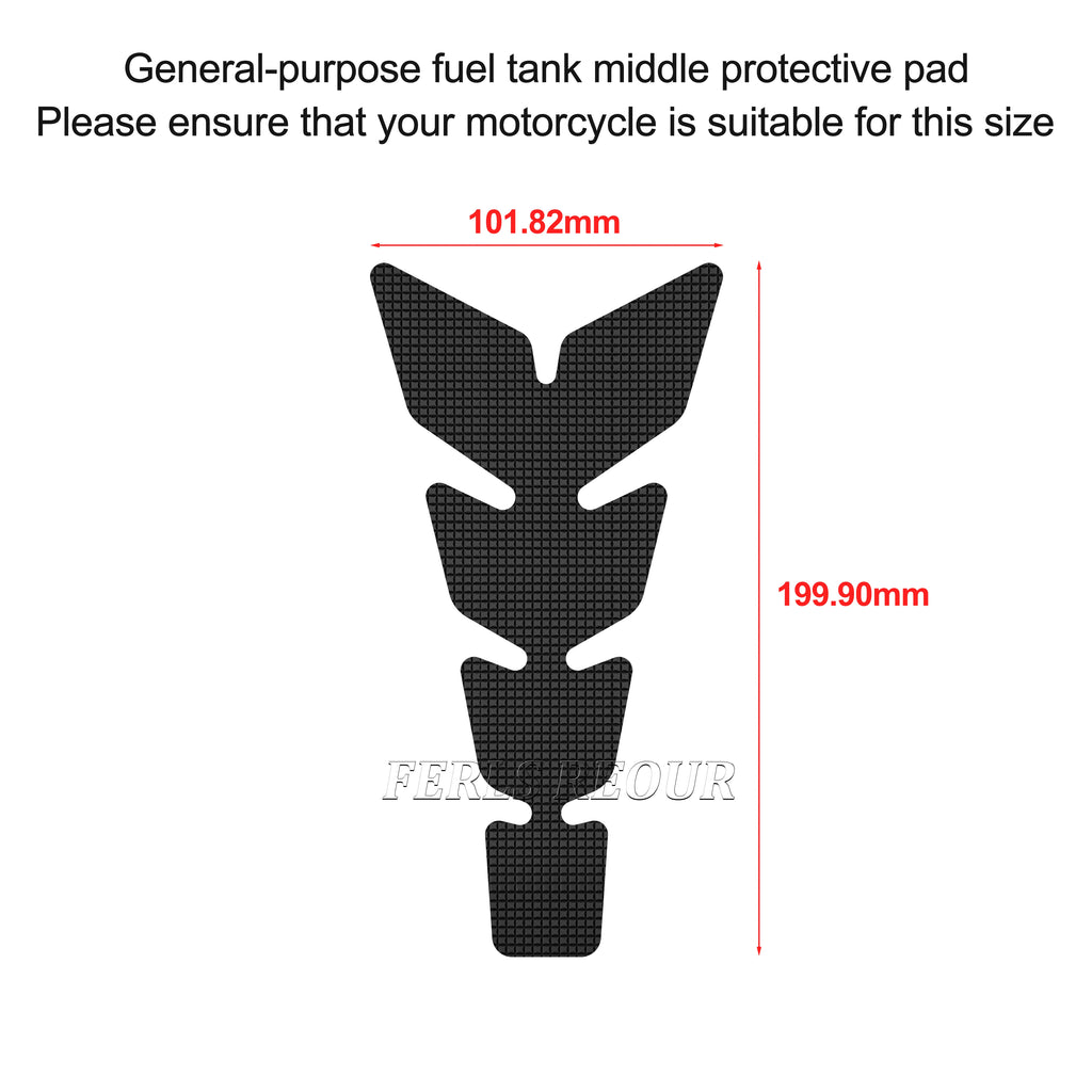 For HONDA AFRICA TWIN CRF1100 L 2020-20  Motorcycle Tank Pad Rubber Black Anti Slip Gas Fuel Tank Protector Sticker Anti Scratch