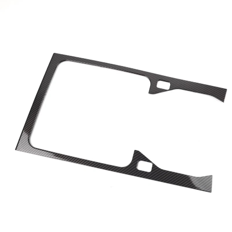 1pc ABS Car Central Control Storage Box Cup Trim Decoration Cover Sticker Frame for Land Rover Defender 20-24 Interior Accessory