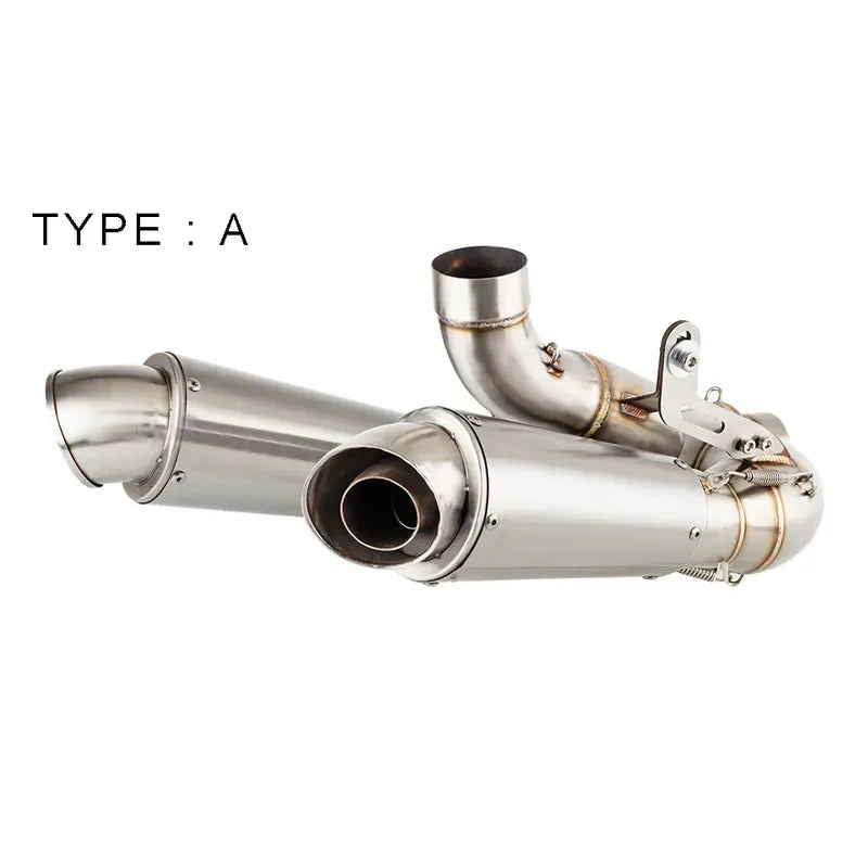 For Ducati Panigale V4 V4S 2018-2024 Streetfighter V4 2020-2024 Complete V4 Performance Exhaust System With Rear Muffler