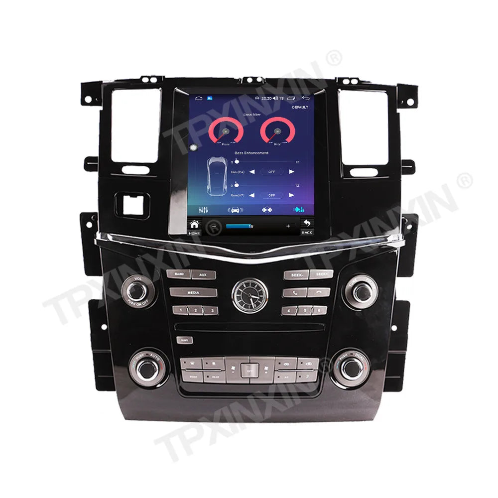 Android 14 GPS Navi Car Radio Carplay For Nissan Patro Y62l 2012-2017 Auto Stereo Multimedia Player 10.4" Tape Recorder Headunit