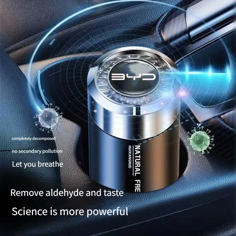 BYD car air freshener car cup holder aromatherapy solid balm long-lasting car perfume car interior