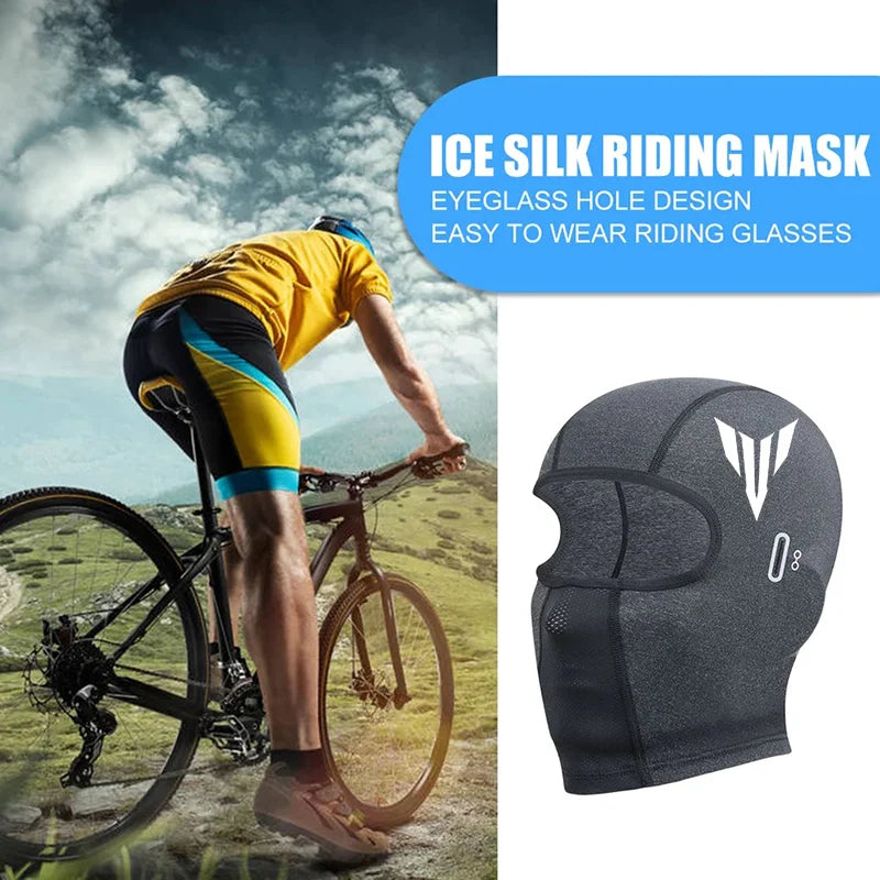 For YAMAHA MT01 MT09 MT07 MT10 MT03 MT 09 07 03 10 Cycling Cap Summer Cooling Motorcycle Balaclava Hats Sun UV Protection Bike
