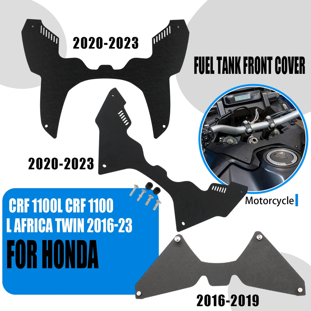 1Pcs Motorcycle Forkshield Updraft Wind Deflector Fuel Tank Cover For Honda Africa Twin CRF1100L 2020-2023 CRF1000L 2016-2019