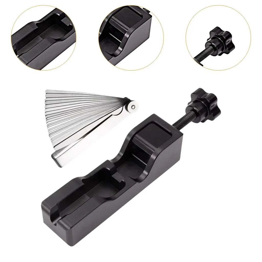 Universal Aluminum Alloy Spark Plug Gapping Adjustment Tool Easy Use Parts for Automotive Repair Work