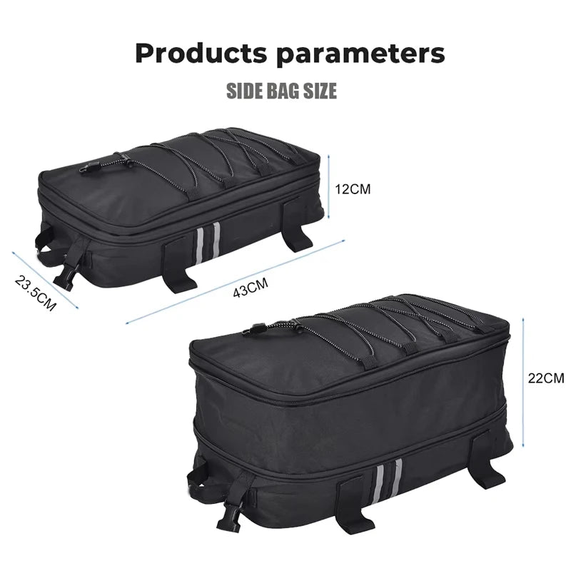 New Waterproof Bag Top Box Panniers Bag Case Luggage Bags For BMW R 1200 1250 GS LC Adventure Motorcycle F650GS G310GS ADV