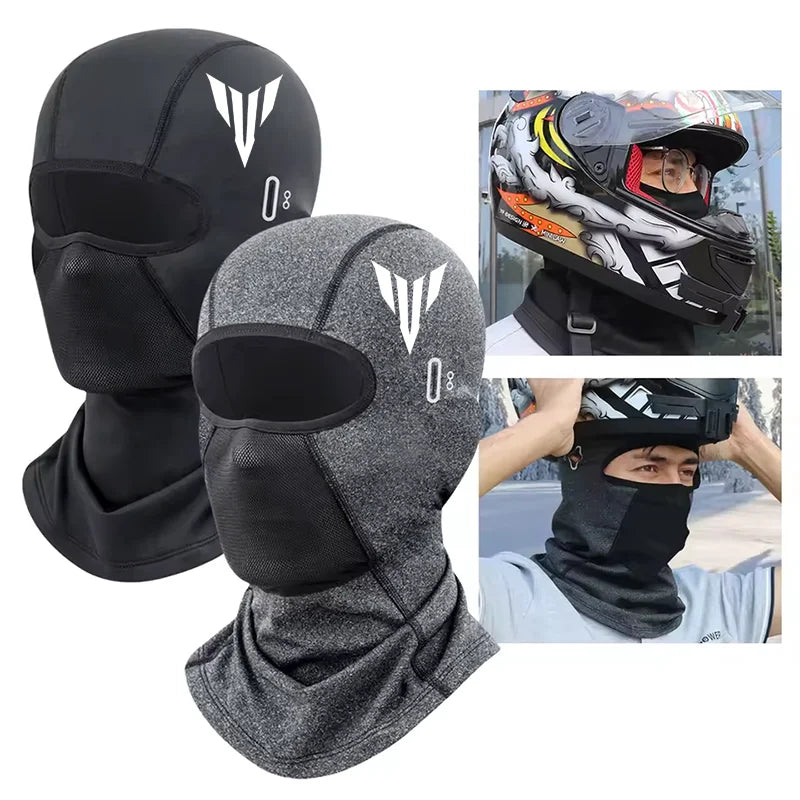 For YAMAHA MT01 MT09 MT07 MT10 MT03 MT 09 07 03 10 Cycling Cap Summer Cooling Motorcycle Balaclava Hats Sun UV Protection Bike