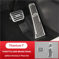 Pedal Aluminum For BYD Leopard 7 Titanium 7 2025 2026 Car Foot Pedals Accelerator Brake Pedal Rest Pedal Interior Accessories