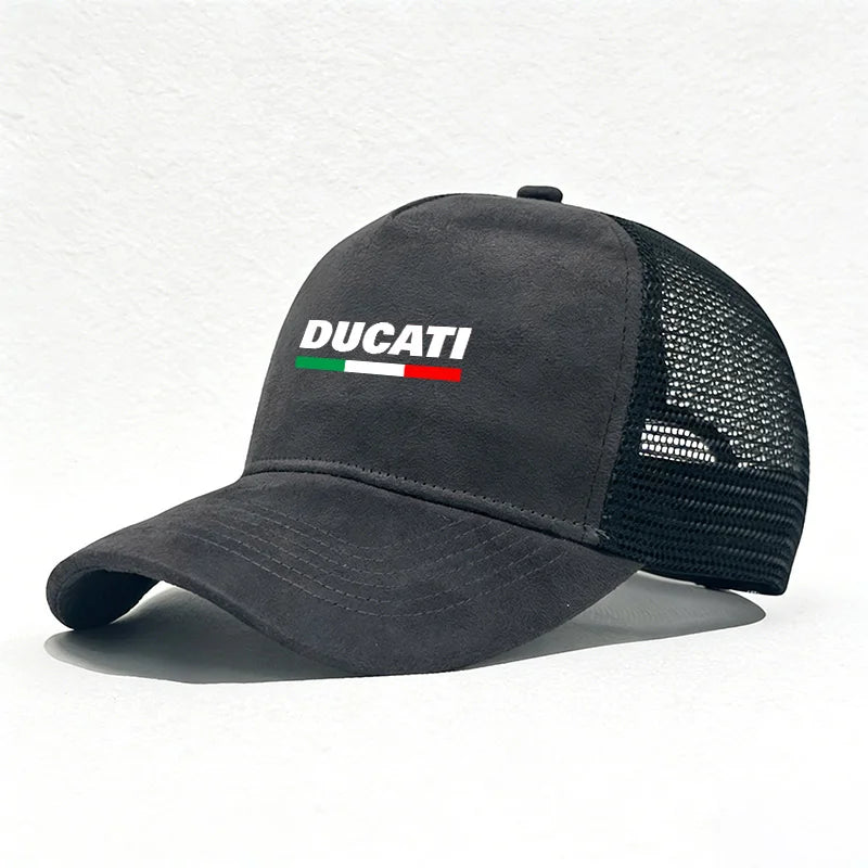 For Ducati Monster Panigale Diavel V4 V2 Scrambler New Motorcycle Baseball Hat Prints Logo Outdoor Sport Adjustable Baseball Cap