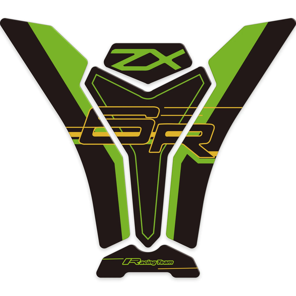 NEW fit kawasaki Ninja ZX6R ZX6R 3D Stickers Decals Tank Pad Gas Fuel Oil Cap Protector Front Face Fairing Fender