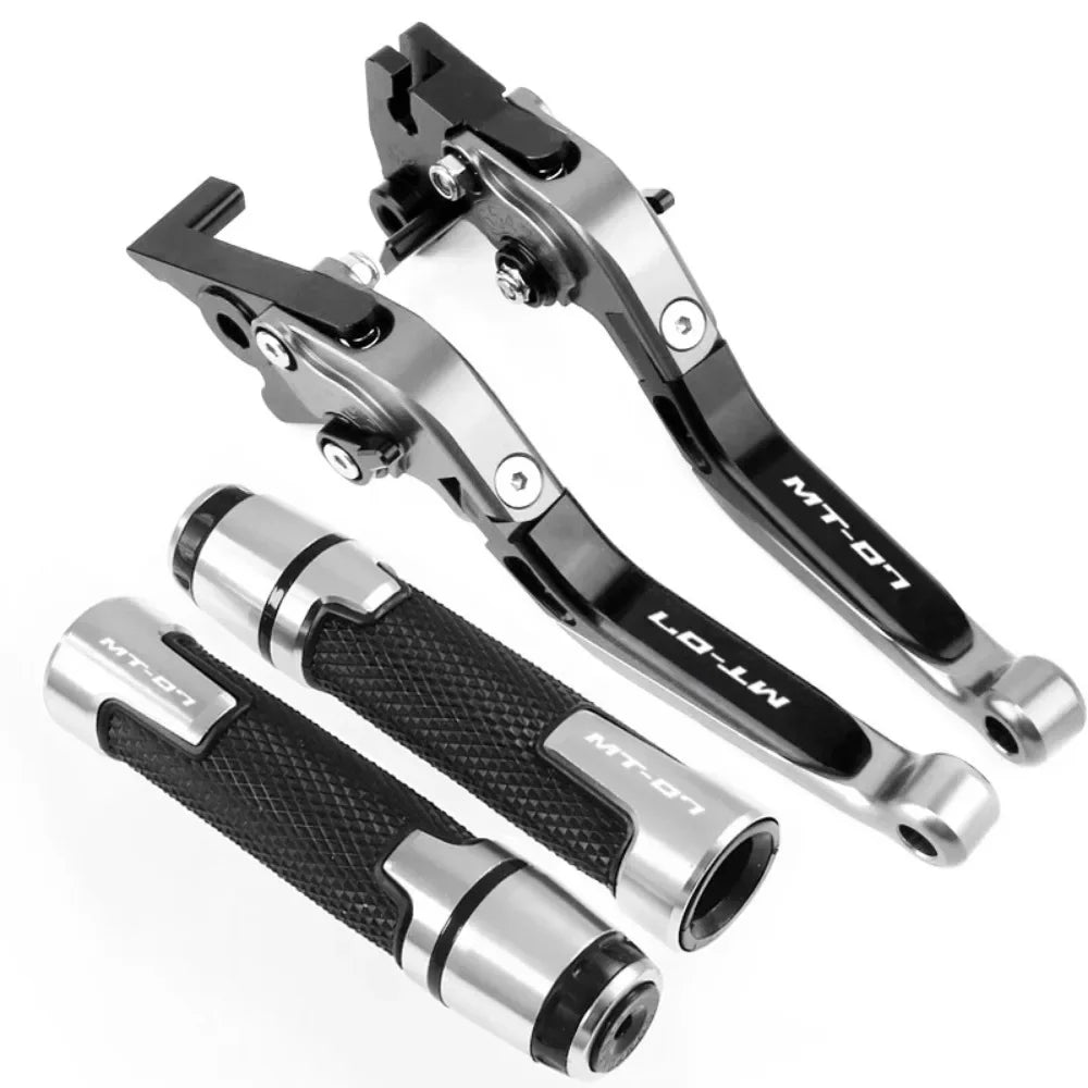 For Yamaha MT-07 FZ-07 MT 07 FZ07 MT07 FZ 07 2014-2025 Motorcycle CNC Adjustable Folding Extendable Brake Clutch Levers Handle