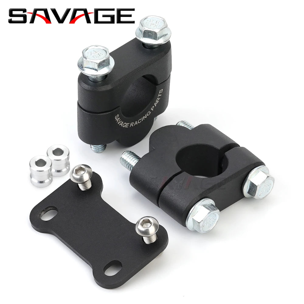 MT07 FZ07 Handlebar Riser Adapter For YAMAHA MT-07 FZ-07 MT FZ 07 2014-2020 Motorcycle Accessories Handle Bar Mount Clamp Risers