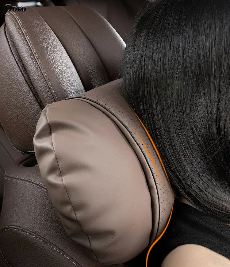 Car Neck Support Protect Pillow Auto Seat Headrest For Land Rover Range Rover Sport Evoque Defender Velar Discovery Freelander
