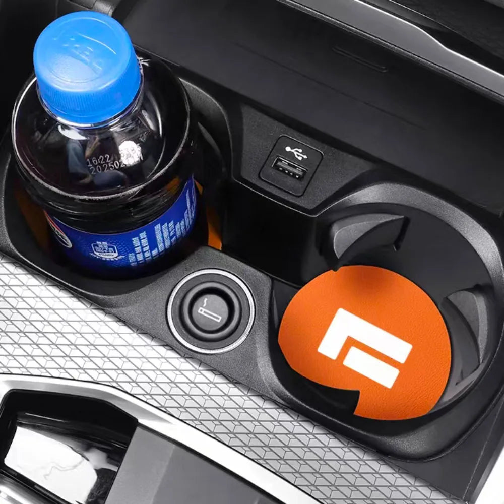 Car Cup Cushion Storage Groove Anti Slip And Shock Absorption Accessories Fit For 2024 2025 BAIC JISHI Polestones 01 ROX 01