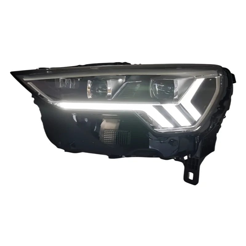 Factory Direct Sales LED Matrix Headlights For Audi Q3 19-23 Low & High Upgrading With Direct Plug-In Condition New