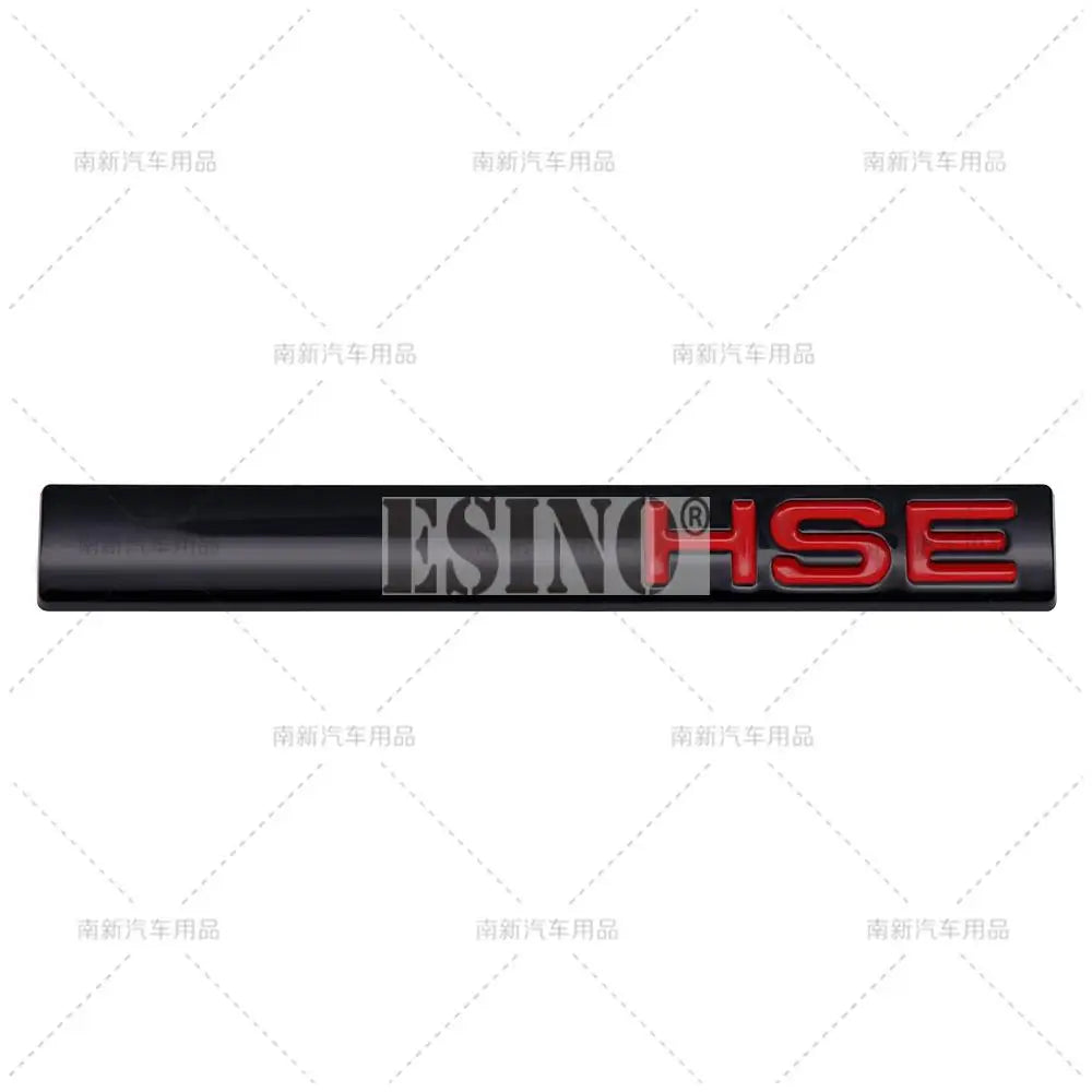 New 3D HSE SDV6 SDV8 ABS Adhesive Emblem Badge Decal for Land Rover Ranger Rover Voguese Defender