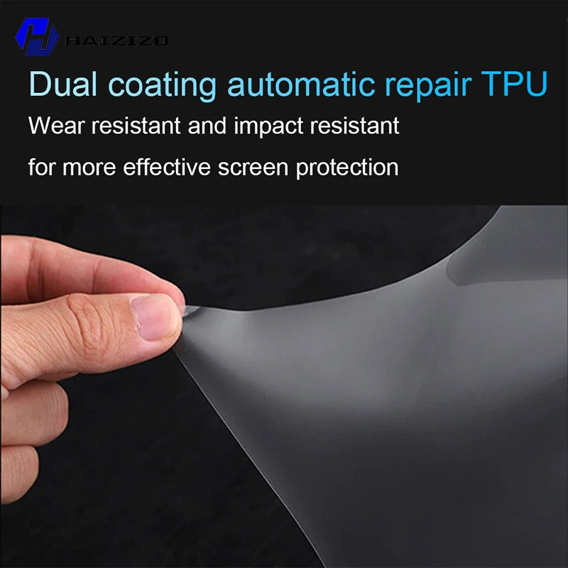 For BYD ATTO 2 DM-i 2025-2026 Car Interior Matte Screen Protector Console GPS Navigation LCD Screene TPU Film Scratch Resistant