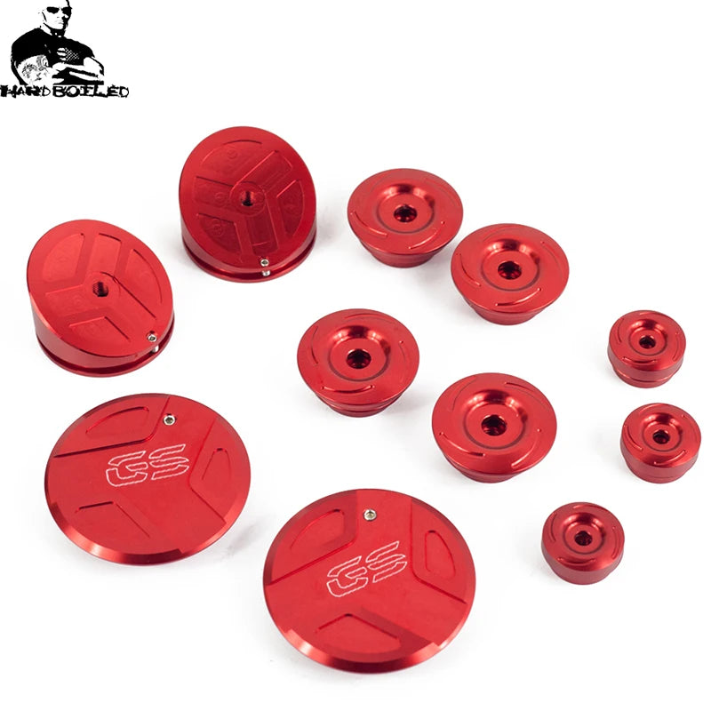 R 1250 GSA Frame Hole Swingarm Cover Caps Plug Decoration For BMW R 1200 GS LC 2012-2022, R 1250GS, R1250 GS Adventure 2018-2022