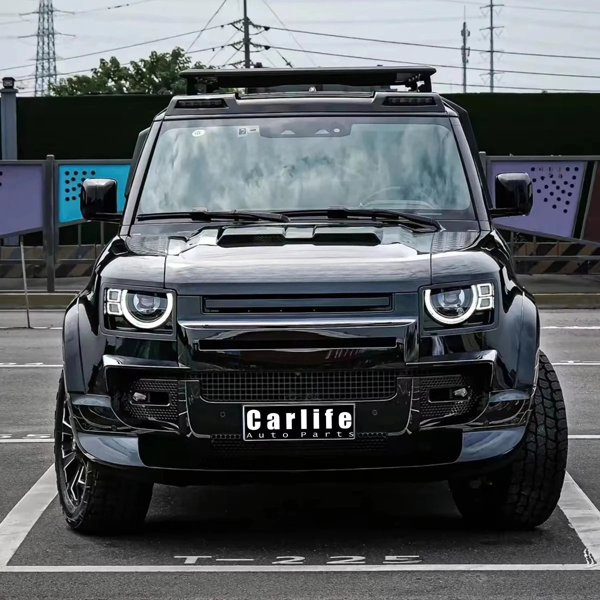 Factory Price New Design Bumpers Body Kit for Land Rover Defender 90/110/130 2019+  Refit to 007.
