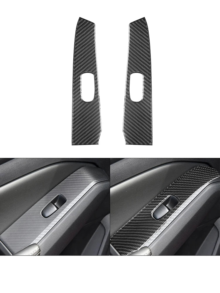 Car imitation Carbon Fiber Sticker For Nissan Altima 2019 2020 2021 2022 2023 Car interior Decorative accessories
