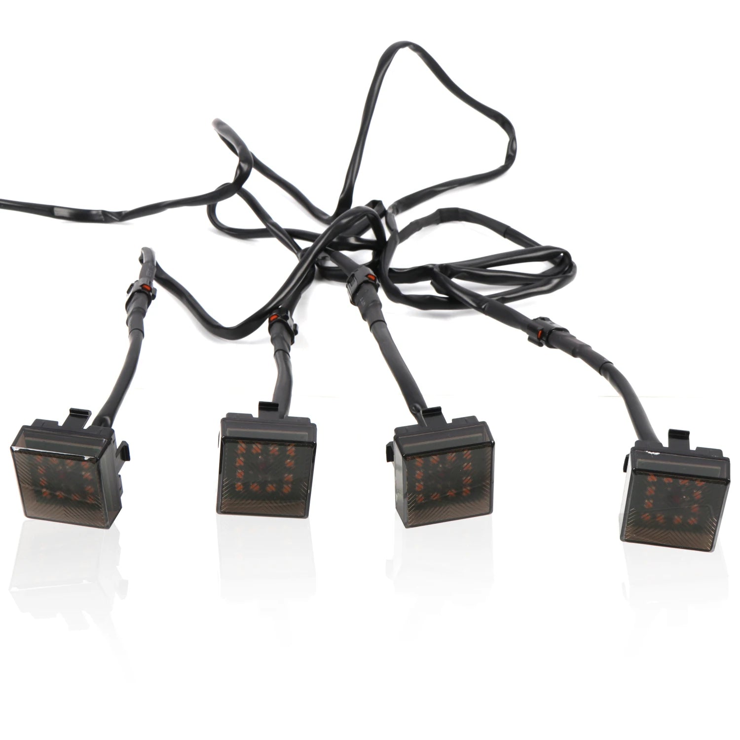 مناسب لسيارة تويوتا لاند كروزر برادو J250 LC250 2024 2025 ضوء شبكة أمامية LED مصباح تحذير للقيادة النهارية شبكة DRL ضوء أصفر