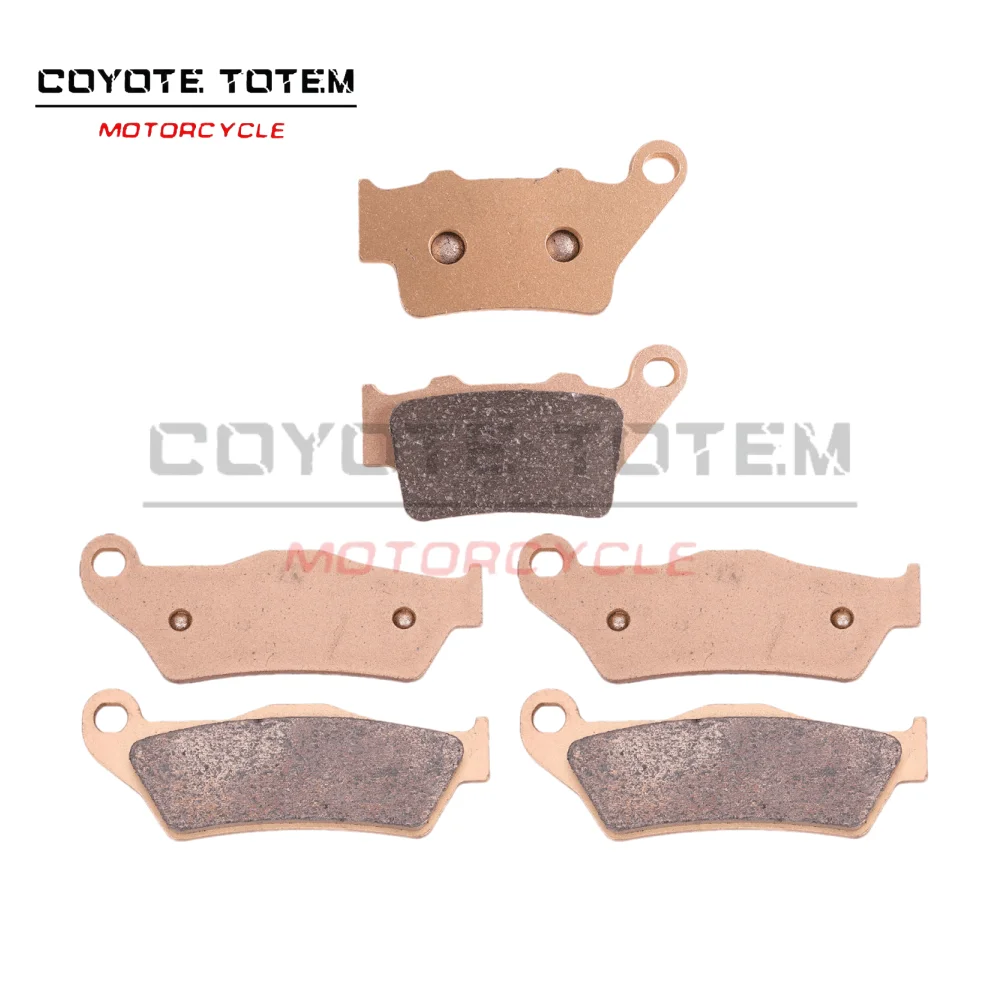 Motorcycle front and rear brake pads suitable for Yamaha XTZ690 TENERE700 2019, 2020, 2021, 2022, 2023 XTZ 690 TENERE 700 Dirt