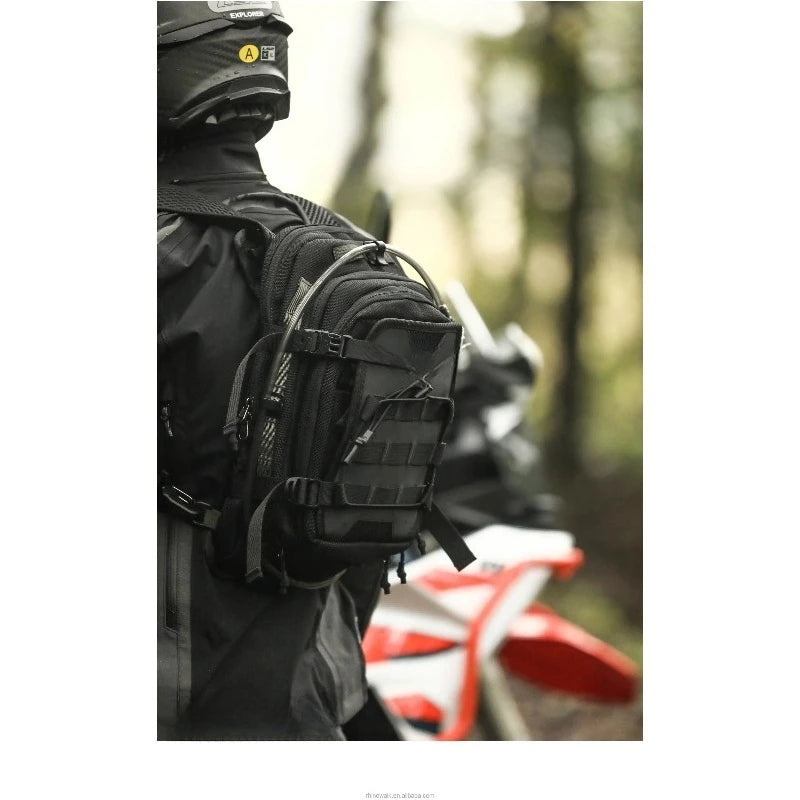 Rhinowalk Universal Motorcycle 9l Tank Bag Mechanic Series Adventure Fuel Tank Pack Fits Most Enduro Dual Sport Bikes