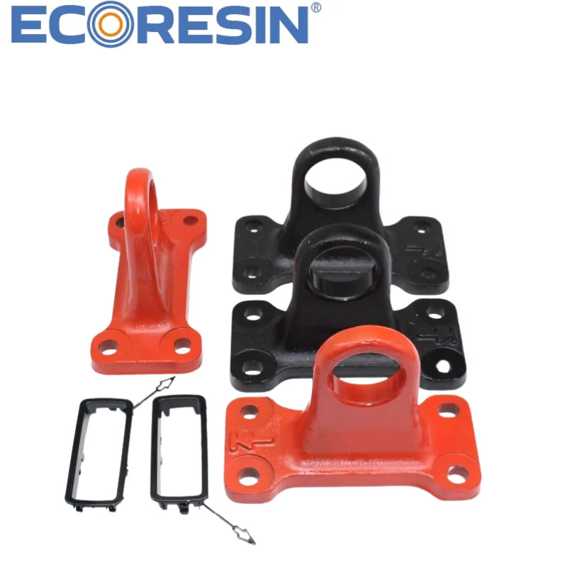 Rear Trailer Hook for Land Rover Defender 2020-2025 90/110/130 Heavy Duy Steel Alloy Tow Hook, Black/Red Options Towing Ring Par