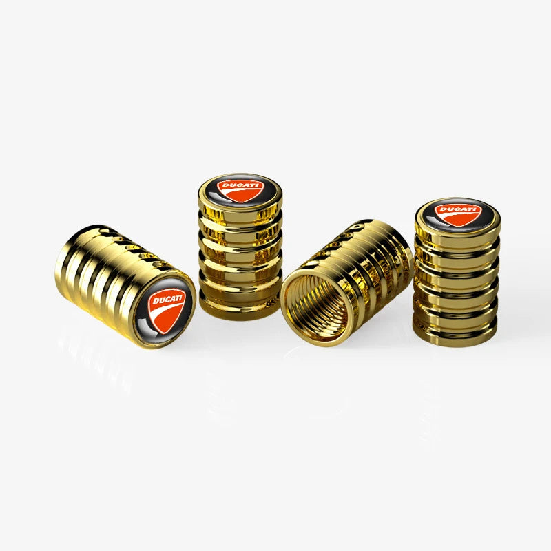 4Pcs Car Styling Aluminium Alloy Wheel Tire Valve Cover Caps For Ducati Panigale Diavel V2 Scrambler MONSTER 695 1200 Motorcycle