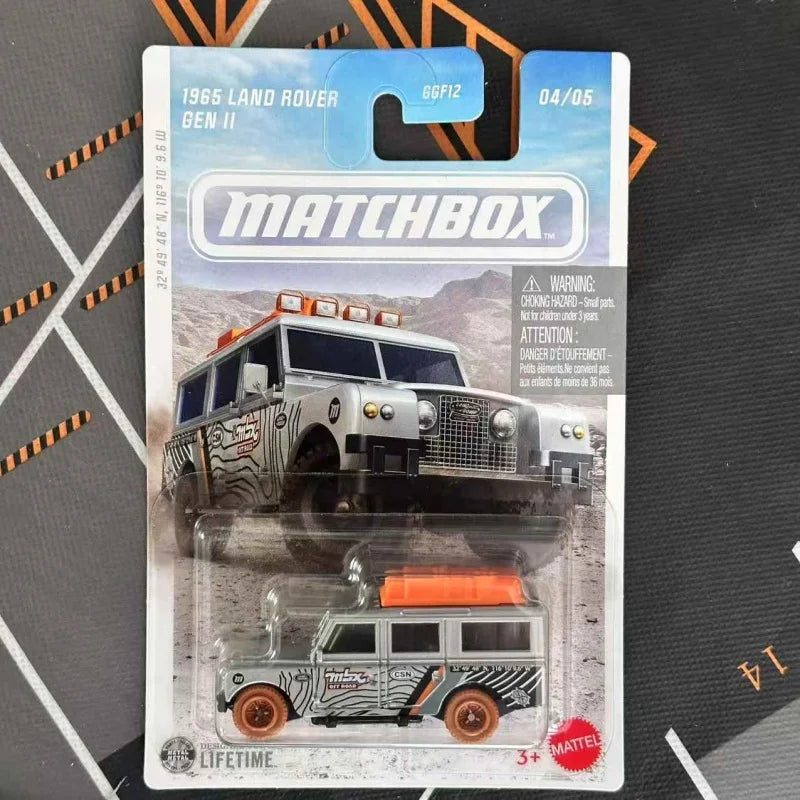 MATCHBOX سيارة مصبوبة 1:64 مجموعة سيارات الطرق الوعرة فورد إكسبلورر جيب لاند روفر تويوتا لاند كروزر نموذج قابل للتحصيل للأطفال 3+