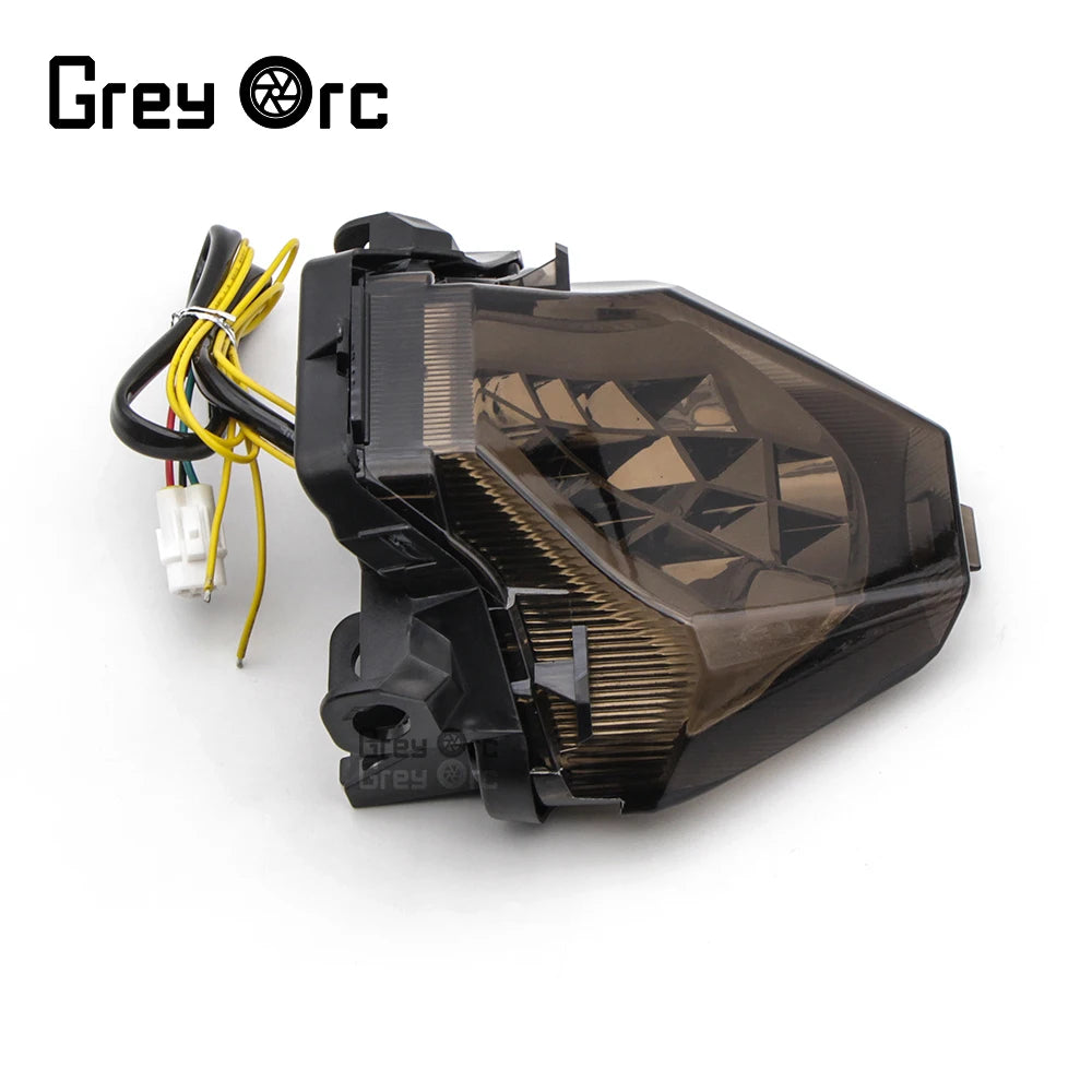 For Yamaha YZF R25 YZF R3 MT 25 MT 03 2015-2021 MT 07 FZ 07 2014-2017 Motorcycle LED Tail Light Brake Signal Integration