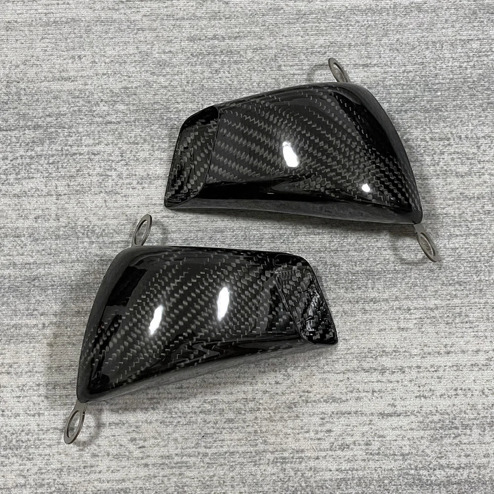 Motorcycle Carbon Fiber Front Brake Air Duct Caliper Radiator Cover For Ducati PANIGALE V4 S/R Streetfighter V4 V4S