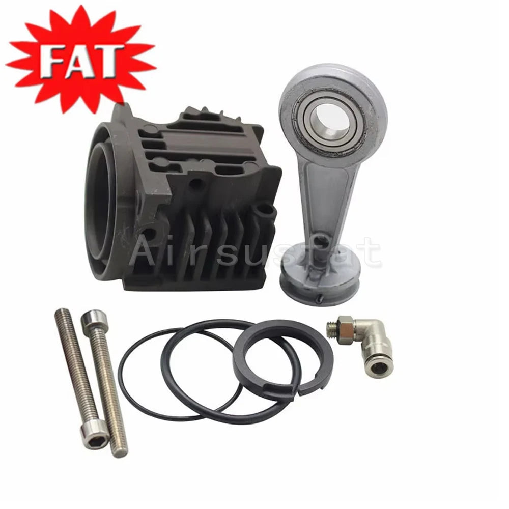 Air Compressor Pump Cylinder Head/Piston Rings/Piston Rod For Audi A6 C6 Q7 Touareg Range Rover L322 Cayenne 7L0698007 7L8616006