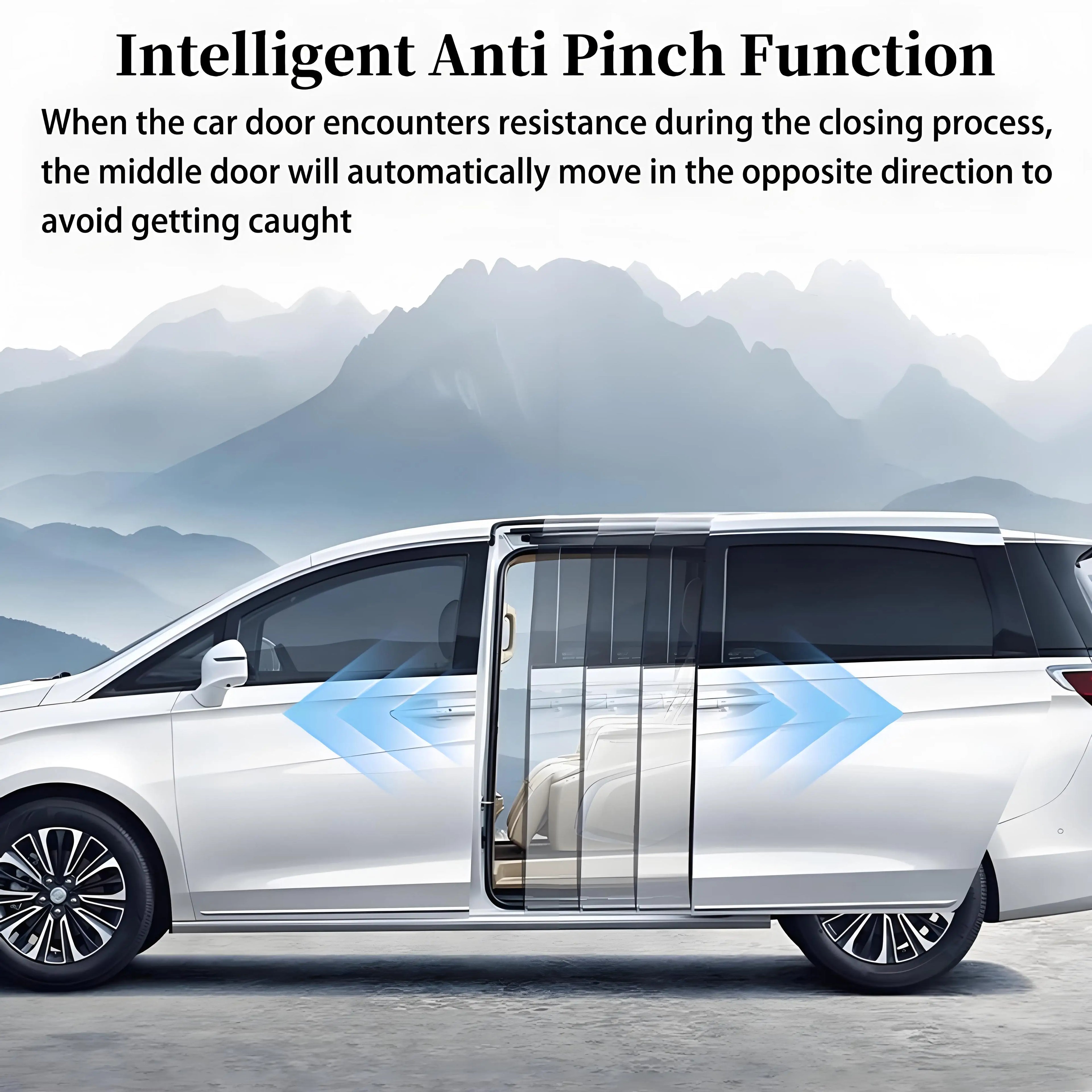 for Mercedes Benz V Class V200 V220 V250 EQV e Vito eVito W447 Automatic Electric MPV Side Power Sliding Door Control System