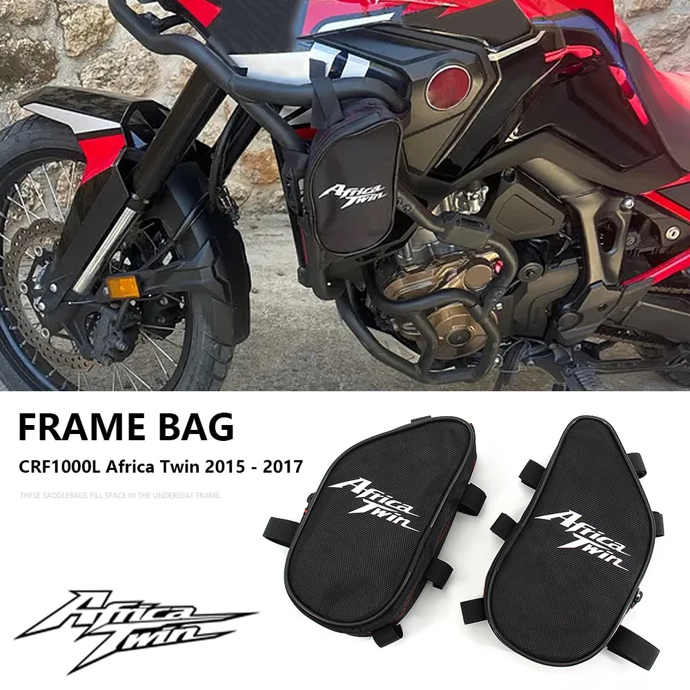 Motorcycle For Honda CRF1000L Africa Twin 2015 2016 2017 CRF 1000 L Repair Tool Placement Bag Frame Package Toolbox Waterproof