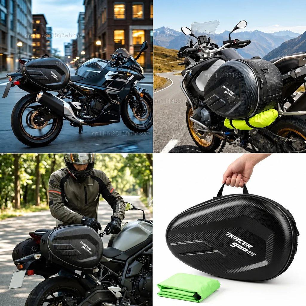 For YAMAHA TRACER 900GT 700GT 700 900 GT MT09 MT07 MT 07 09 2PCS Motorcycle Pannier Bags Luggage Saddle Bags Side Storage Fork