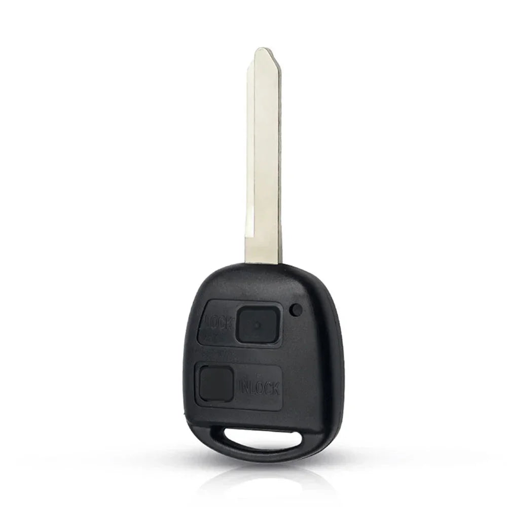KEYYOU 2BTN TOY41/TOY43/TOY47/TOY48 Remote Car Key Fob Case Shell for Toyota Camry Rav4 Corolla Prado Yaris Tarago Cruiser Land