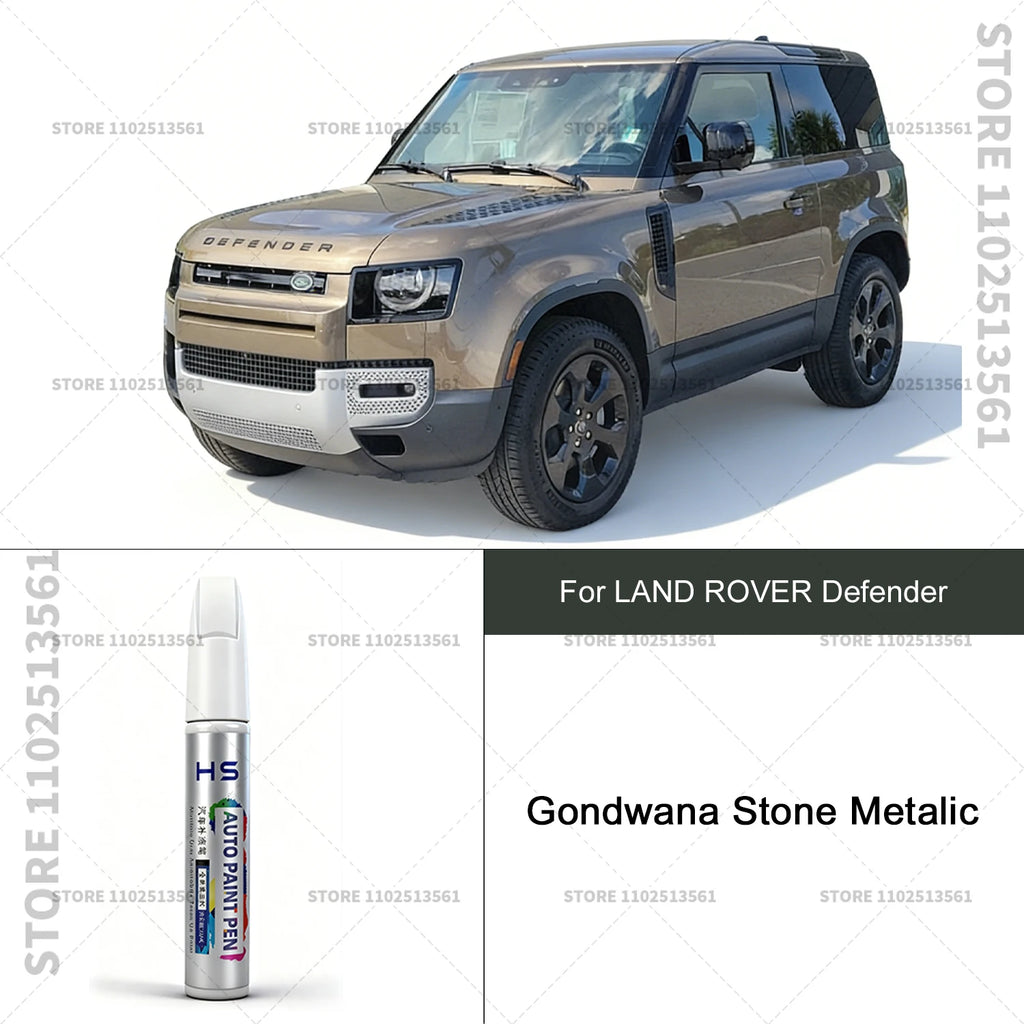 For LAND ROVER Defender Car Paint Repair Pen Paint Scratch Repair Accessories Fuji White Santorini Black Eiger Grey Sedona Red