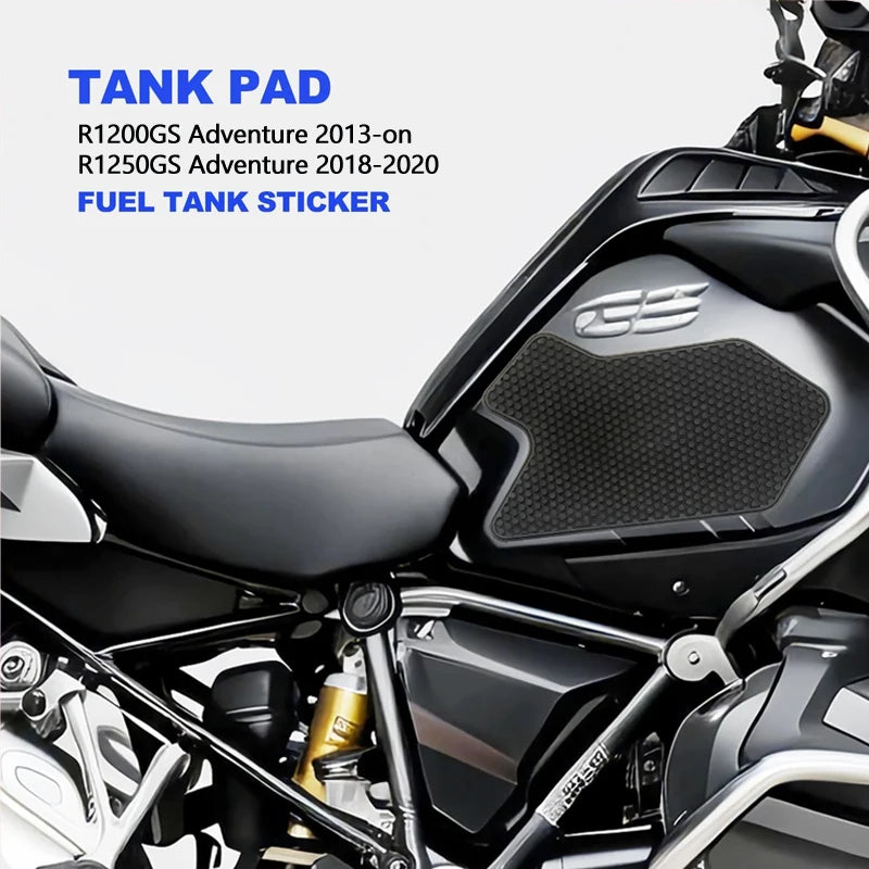 Motorcycle Gas Tank Protectors Anti Slip Side Fuel Tank Pad For BMW R1200GS R1250GS R 1200 1250 GS ADV Motorcycle Accessories