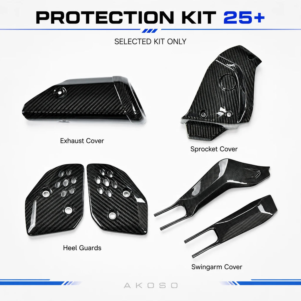 Bodywork Fairing Kit Options Carbon Fiber Fender Panel Cover Set Upgrade for Yamaha MT07 MT-07 2025+ Motorcycle Accessories