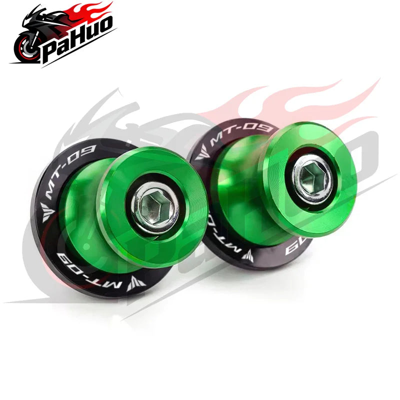 For Yamaha MT07 MT09 MT 07 MT 09 MT-07 MT-09 Swingarm Spools Sliders Stand Screws Swing Arm Motorcycle CNC Aluminum Accessories