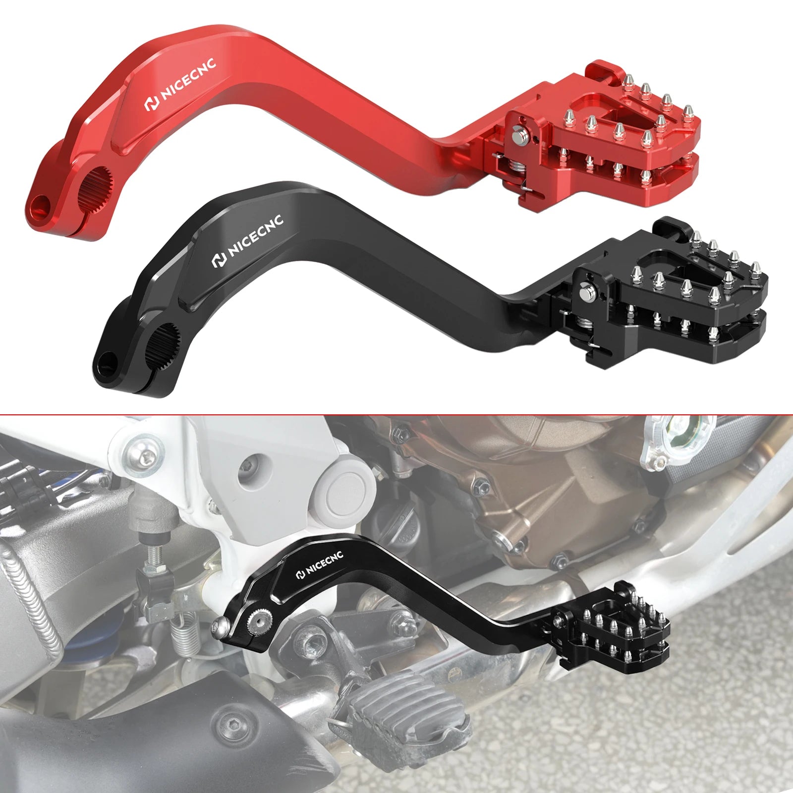 Foldable Motorcycle Foot Pedal Brake Lever for Honda CRF1100L Africa Twin/Adventure Sports 2020 2021 2022 2023 2024 2025 2026
