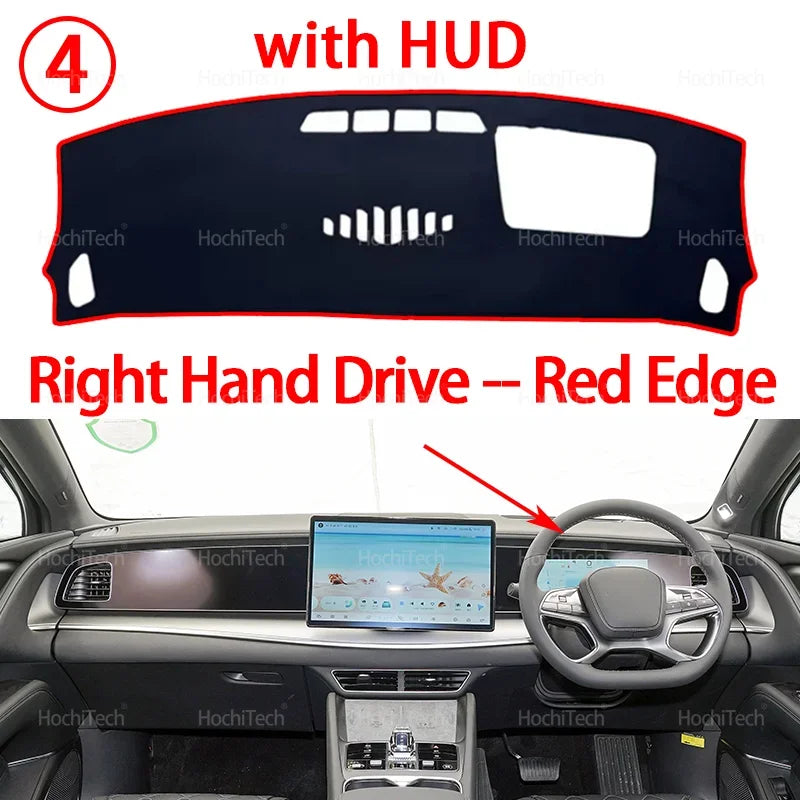 Interior Accessories Dashboard Cover Pad Sun Protection Pad UV Protection Mat  Accessories for BYD Sealion 7 2024 2025