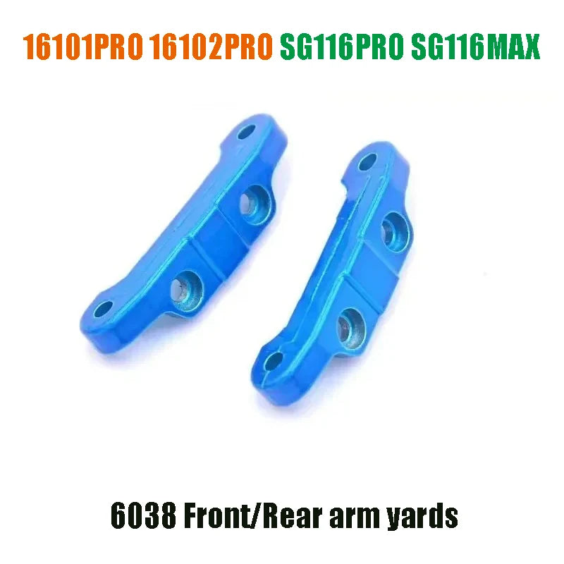 16102PROSCY 16101 PRO  SG116MAX RC Automotive Aluminum Parts Suspension Arm Steering Assembly Drive Shaft Gear Upgrade Metal Kit