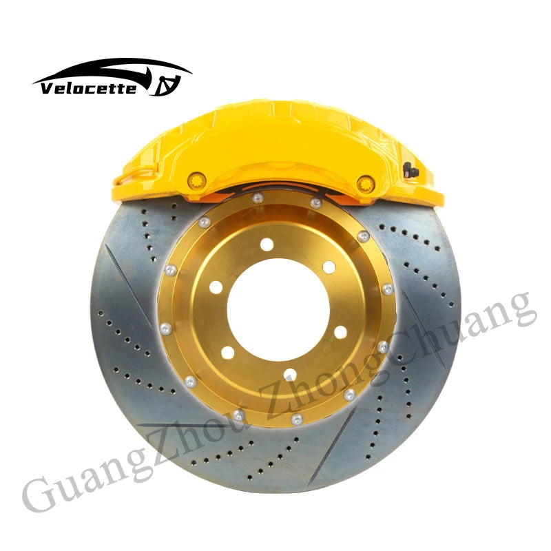 New Upgrade 6-Piston 19z For 19 Inch Wheels 380mm Big Brake Kit Dish Fits Mercedes Benz C Class E Class Honda Civic Ep3 Audi Rs7