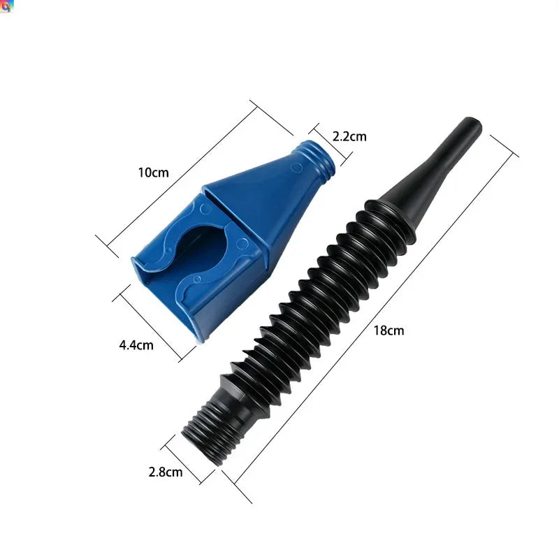 Heavy Duty Plastic Oil Funnel with Filter for Car Motorcycle Gasoline Engine Fueling Oil Change Conveying Funnel Accessories