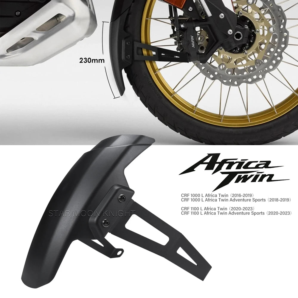 Motorcycle Fender Splash Extender For Honda CRF 1000 L CRF1000L CRF 1100 L CRF1100L Africa Twin Adventure Sports