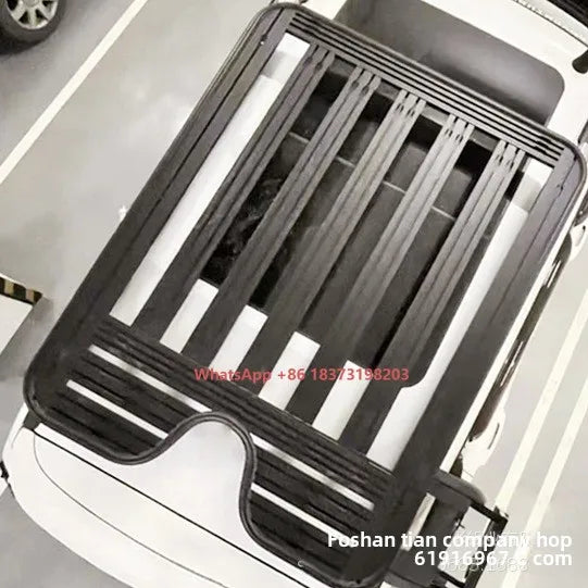 2025 New Car Roof Rack Platform Expansion Bar Load Carrier Aluminum Luggage Rail Rack for Jishi Rox Polestones 01 Accessory Part
