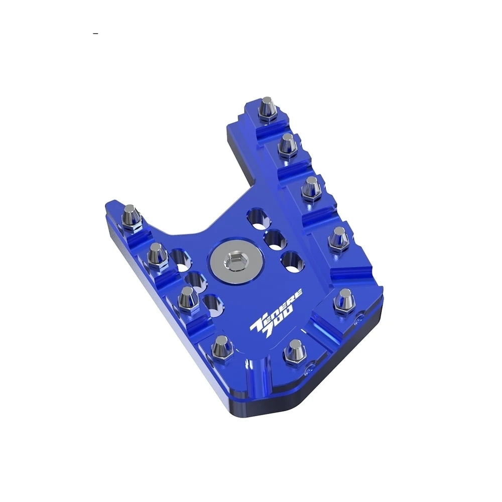TENERE700 2019-2024 CNC Motorcycle Rear Brake Pedal Step Plate Tip Plate Enlarge FOR YAMAHA TENERE 700 XTZ700 T700 WOLD RAID