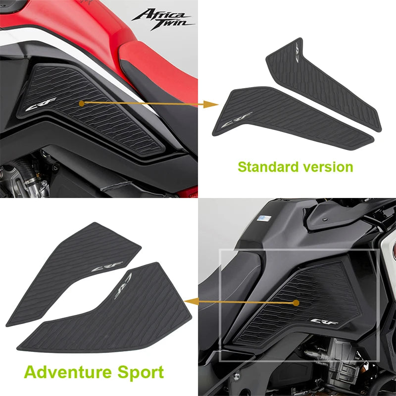 For Honda CRF1100L Africa Twin Adventure Sport Motorcycle Fuel Tank Pad Stickers For Standard CRF1100L Africa Twin CRF 1100 L