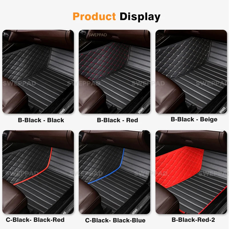 Car Floor Mats For ROX 01 Polestones 01 (6/7-Seat) 2026 2025 2024 2023 All Weather Protection Custom Full Set Floor Liners